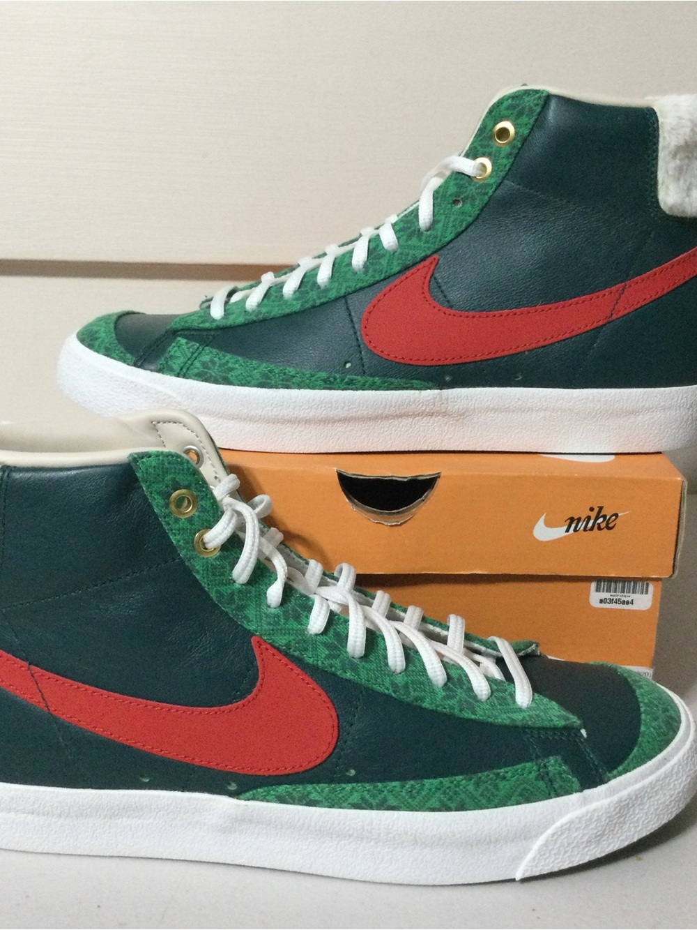 Nike Orange Shoe Box - Iconic Swoosh